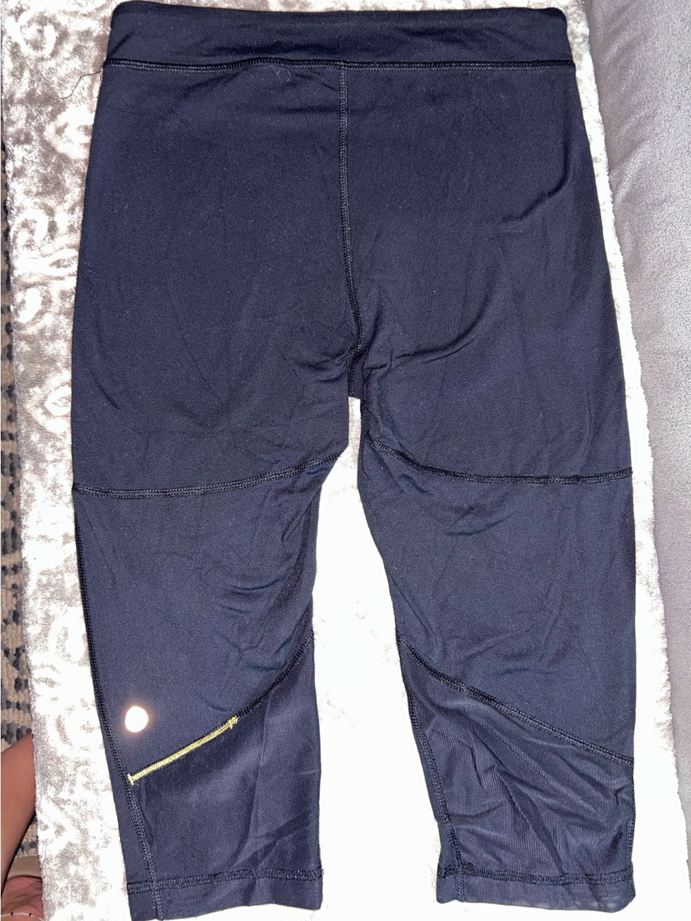 lululemon Run For Your Life Crop Performance Legging Sz 6